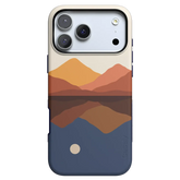 Opposites Attract | Day & Night Colorblock Mountains Case