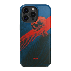 Crimson Slash iPhone Case