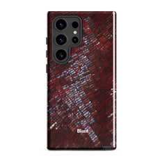Crimson Scale Samsung Case