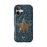 Denim Cheetah iPhone Case