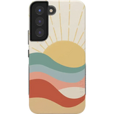 Here Comes the Sun | Colorblock Sunset Samsung Case