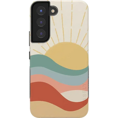 Here Comes the Sun | Colorblock Sunset Samsung Case