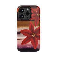 Crimson Bloom iPhone Case