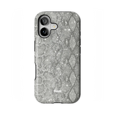Silver Python iPhone Case