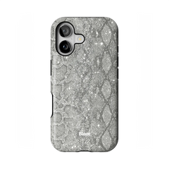 Silver Python iPhone Case