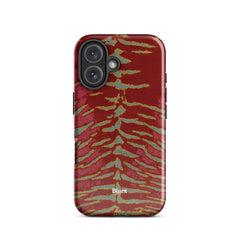 Crimson Veins iPhone Case