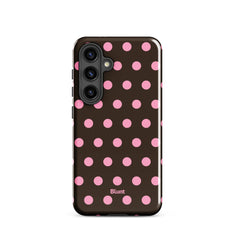 Chocolate Polka Samsung Case