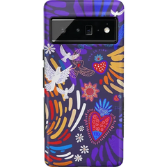 Viva La Vida | Frida Kahlo Collage Floral Google Pixel Case
