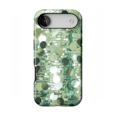 Sage Glitz iPhone Case