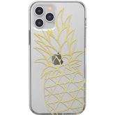 You're a Fine-Apple | Gold Pineapple Clear Case