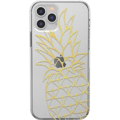 You're a Fine-Apple | Gold Pineapple Clear Case