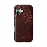 Crimson Depth iPhone Case