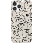 We're All Human | Minimal Face Art Case