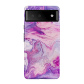 Tie Dying Over You | Purple Marble Google Pixel Case