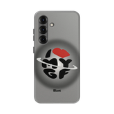 Grey Aura Girlfriend Samsung Case