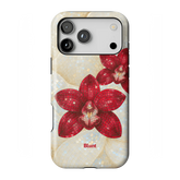 Crimson Orchid iPhone Case