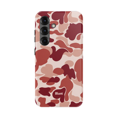 Reddish Camo Samsung Case