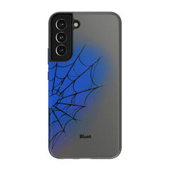 Grey Blue Web Samsung Case