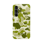 Lime Camo Samsung Case