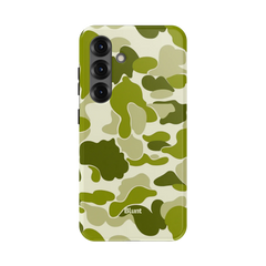 Lime Camo Samsung Case