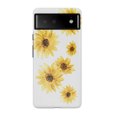 Golden Garden | Yellow Sunflower Floral Google Pixel Case
