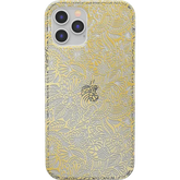 Floral Mandala | Rose Gold Clear Case