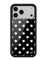 Polka Dot | Black and White iPhone Case