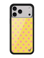 Polka Dot | Yellow and Pink iPhone Case