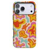 Tropical Color Splash | Abstract Retro Case