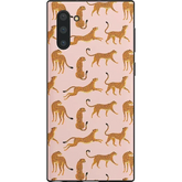 On the Prowl | Pink Leopard Print Samsung Case