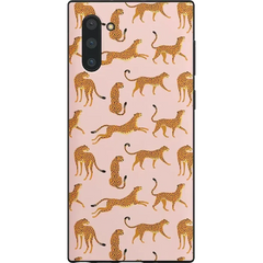 On the Prowl | Pink Leopard Print Samsung Case