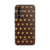 Gold Polka Samsung Case