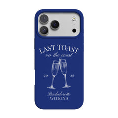 Last Toast | Blue Coastal Bachelorette Case