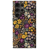Falling for You | Plum Floral Samsung Case