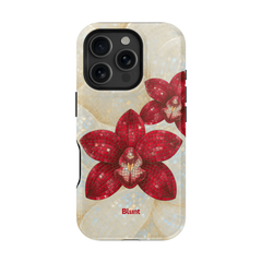 Crimson Orchid iPhone Case