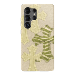 Matcha Cross Samsung Case