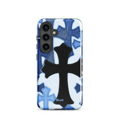 Denim Cross Samsung Case