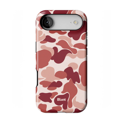 Reddish Camo iPhone Case