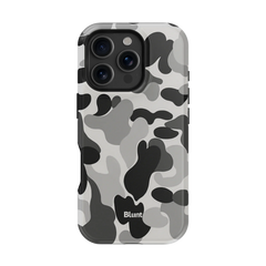 Grey Camo iPhone Case
