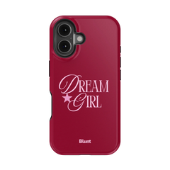 Dream Girl Maroon iPhone Case