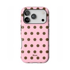 Blush Polka iPhone Case