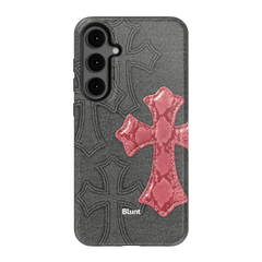 Pinkscale Cross Samsung Case