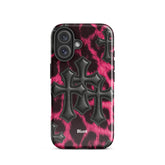 Leopard Cross iPhone Case