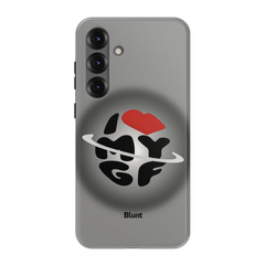 Grey Aura Girlfriend Samsung Case