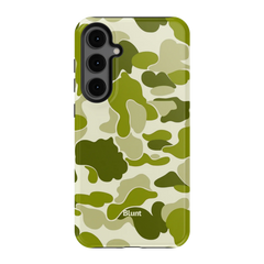 Lime Camo Samsung Case
