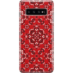 I'm with the Band | Red Bandana Print Samsung Case