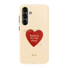 Philippians 4:4 Samsung Case