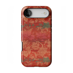 Crimson Tapestry iPhone Case