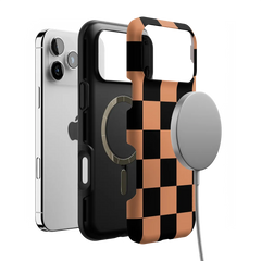 Fit Check | Black & Brown Checkerboard Case
