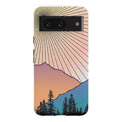 Golden Hour | Mountain Sunset Google Pixel Case